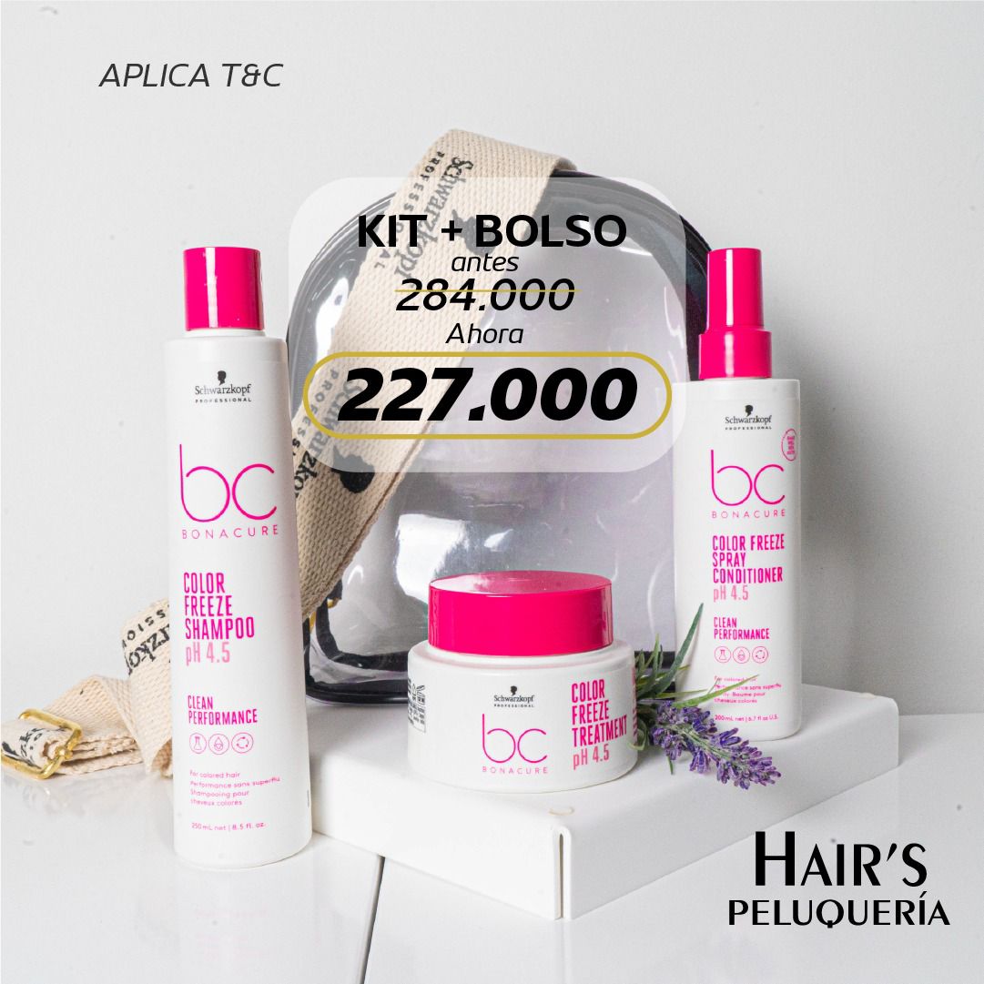 Kit Bonacure Moisture Kick (Shampoo + Acondicionador en Spray + Tratamiento) Mes de las Madres