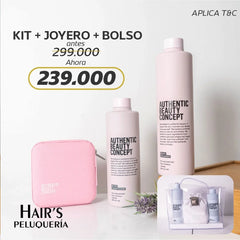 KIT ABC GLOW(SHAMPOO+ACONDICIONADOR )MES DE LAS MADRES